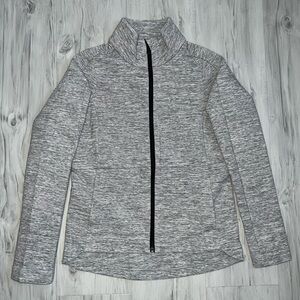 Lululemon Women’s Going Places Jacket Heathered Space Dyed Medium Grey Sz 2